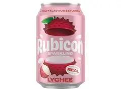 Boisson Pétillante Litchi Rubicon 330ml