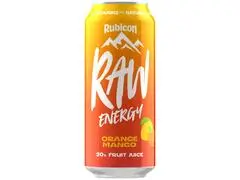 Boisson Énergisante Orange & Mangue RAW Rubicon 500ml