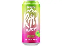Boisson Énergisante Pomme & Goyave RAW Rubicon 500ml