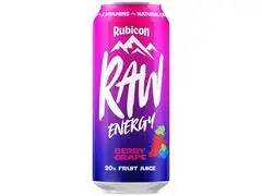 Boisson Énergisante Wave Édition Baies & Raisin RAW Rubicon 500ml
