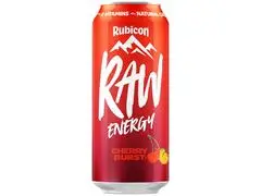 Boisson Énergisante Cherry Burst RAW Rubicon 500ml
