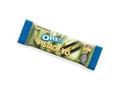 Pack de biscuits fourrés à la pistache Oreo Pistach-Yo 34g 6 unités