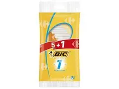 Rasoir Jetable Sensitive Bic 1 5 unités.