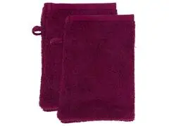 Gant de Toilette Violet 100% Coton TEX 15x21cm