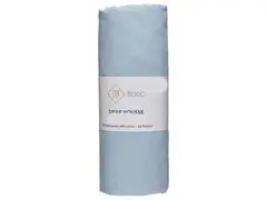 Drap Housse Bleu Tex Home 90x200cm