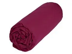 Drap Housse Prune 100% Coton Tex Home 90x200cm