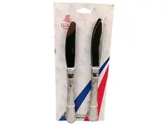 Set de 6 Couteaux de Table en Acier Inoxydable