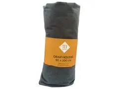 Drap Housse Gris Tex Home 90x200cm.