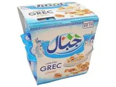 Pack Yaourts à la Cuillère Grec Muesli Jibal 8x110g.