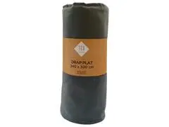 Drap Plat Gris Tex Home 240x300cm.