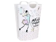 Panier à linge 58 L Miracles 45,5x37x65 cm