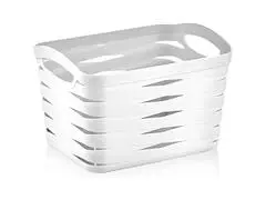 Panier en Plastique Multi-usage Bande Ucsan 26x20x17cm 6,6L