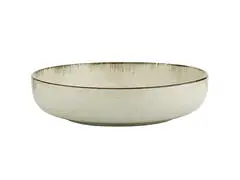 Assiette Creuse en Porcelaine Beige 20 cm