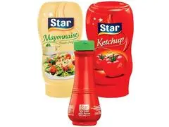 Lot de Ketchup Star 300g + Mayonnaise 330g + Sauce Piquante Offerte 170g