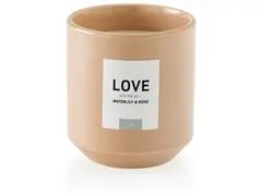Bougie à Couvercle Love Nénuphar Rose Kasa 220g