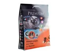 Croquettes pour Chat au Saumon Cat Plus 4kg
