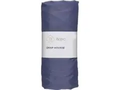 Drap Housse Bleu Tex Home 140x200 cm