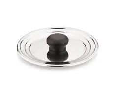 Couvercle universel inox Carrefour Home 12/14/16 cm