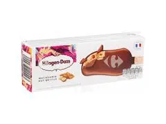 Bâtonnet Glace Vanille Macadamia Haagen Dazs 80ml.