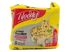 Nouilles Champignons Noody 5x70g.