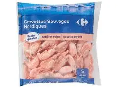 Crevettes Entières 90/130 Carrefour 500g