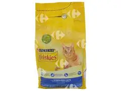 Croquettes au Saumon et Légumes pour Chats Sterilisés Friskies 1,5kg
