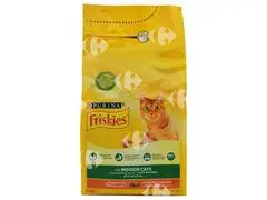 Croquettes au Poulet et Légumes Chats Adultes Friskies 1,5kg