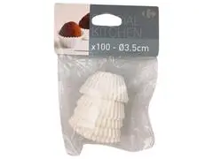 Caissettes Blanches 100 unités.