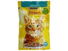 Pâtée Effilé pour Chats Canard Friskies 85g