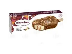 Bâtonnet glace vanille caramel amande Häagen-Dazs 80ml