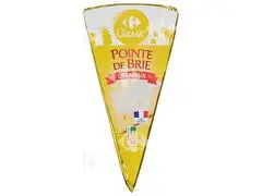 Pointe de brie 60% Mg Carrefour 200g