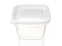 Boîte Alimentaire Carrée Eco-Fresh 1360ml 3 pièces