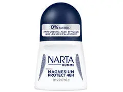 Déodorant Homme Magnesium Protect Invisible Narta 50ml