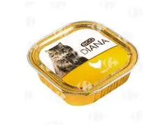 Pâté pour Chat au Poulet Éco Diana 100g