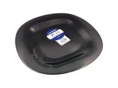 Assiette Plate Carine Noir Luminarc 26,50cm.