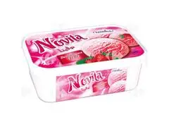Crème Glacée Fraise Novita 1L.