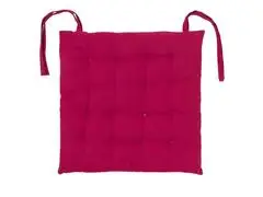 Galette Chaise Rouge Tex home 38x38 cm