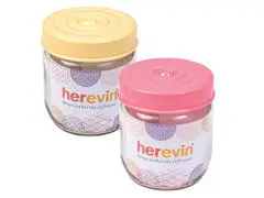 Bocal en Verre Diverses Couleurs Hervin 1L