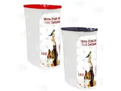 Bocal Aliment Chien Plast'art 27x11,5x30cm 5,8L