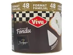 Fromage Fondue Triangle 3 Fromages Viva 48 pièces