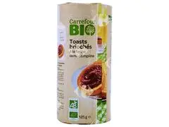 Toasts Briochés Carrefour125g