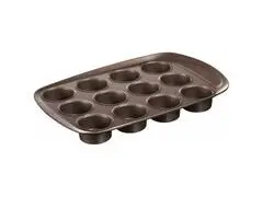 Moule à Cake en Métal Pyrex Asimetria 12 Muffins