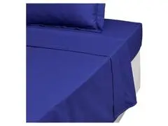 Drap Plat Bleu Tex Home 240x280 cm