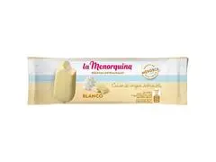 Bâtonnet Glace Vanille Chocolat Blanc La Menorquina 90ml.