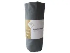 Drap Housse Gris Claire Tex Home 180x200 Cm