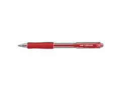 Stylo à Bille Uni-Ball Rouge Laknock 1mm