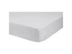 Drap Housse Blanc Tex Home 160x200 cm