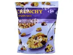 Muesli Croustillant 5 Fruits Secs Carrefour 500g