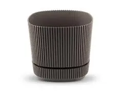 Pot Carré en Plastique 16.6×16.6x15cm