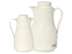 Set de Bouteilles Isothermes Blanc 1L + 0,5L 2 Pièces